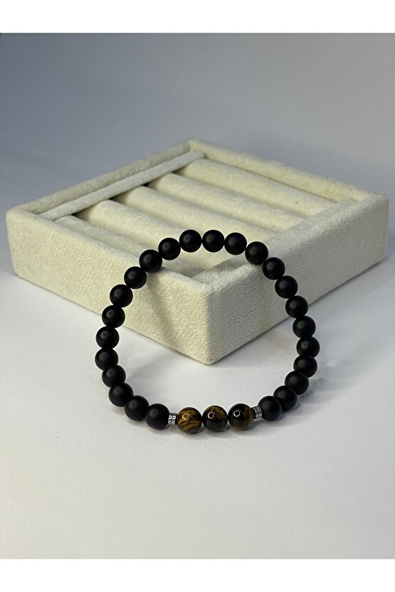 Mat Onix Doğal Taş Bileklik