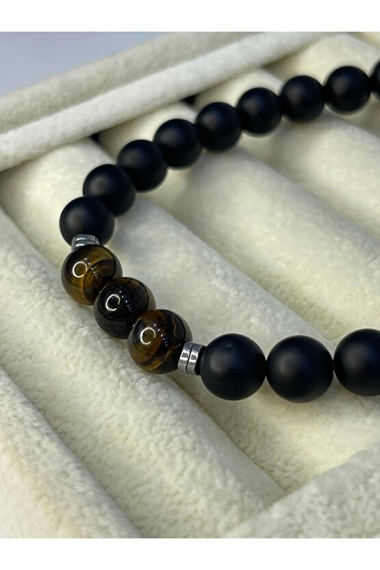 Mat Onix Doğal Taş Bileklik