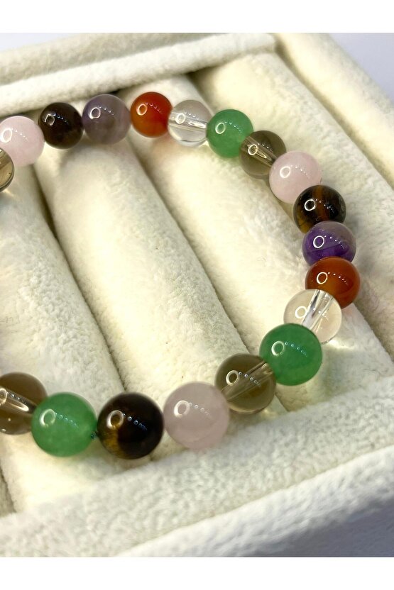 7 Çakra Doğal Taş Bileklik ( Meditasyon ve Spiritüel Enerji )