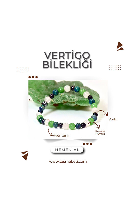 Vertigo Destek Bilekliği – Denge, Topraklanma ve Zihinsel Huzur