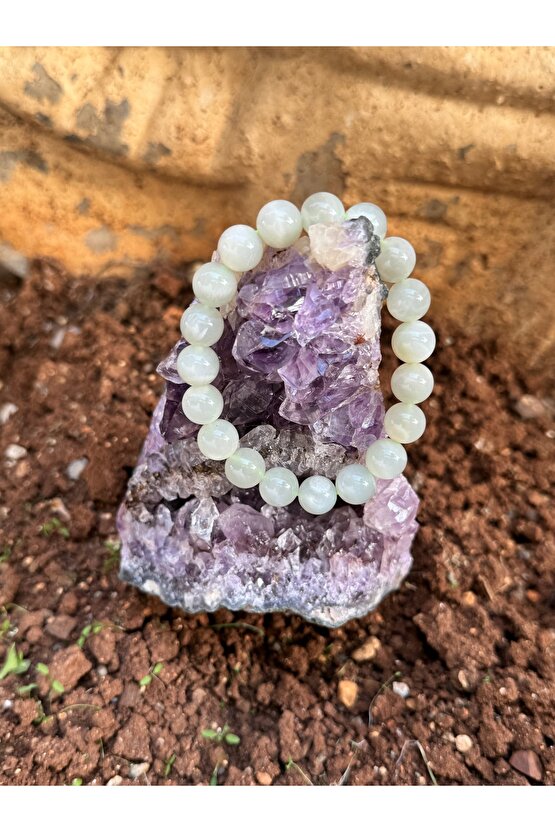 Yeşil Ay Taşı Bileklik