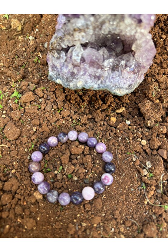 Mor Şugulit Bileklik