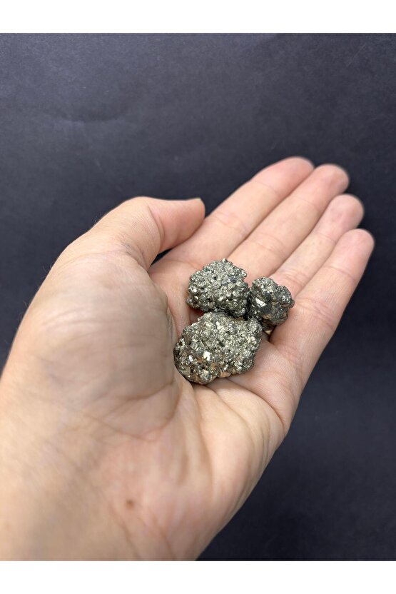 PERU PİRİT DOĞALTAŞ 3 ADET