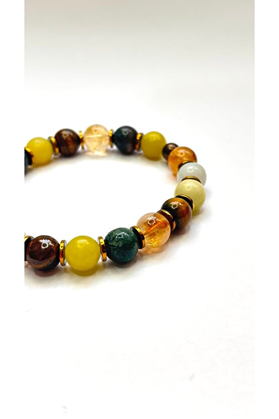 İkizler burcu doğaltaş bileklik. Sertifikalı Orjinal doğaltaş