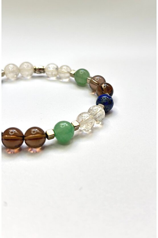 Terazi burcu doğaltaş bileklik. Sertifikalı Orjinal