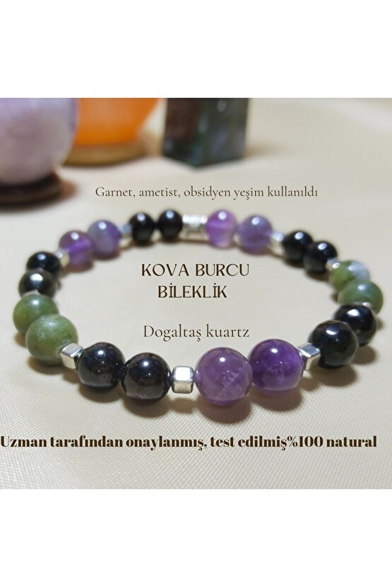 Kova Burcu Sertifikalı Bileklik.
