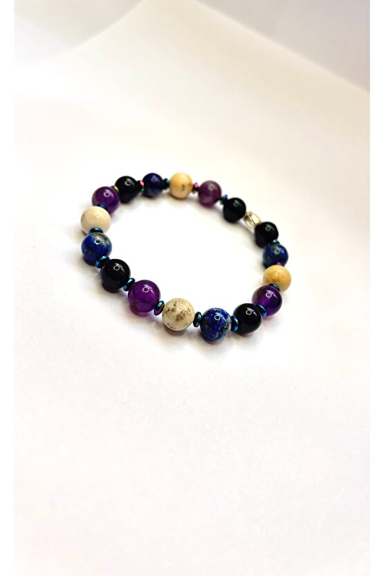 Oğlak burcu doğaltaş bileklik. Sertifikalı Orjinal doğaltaş