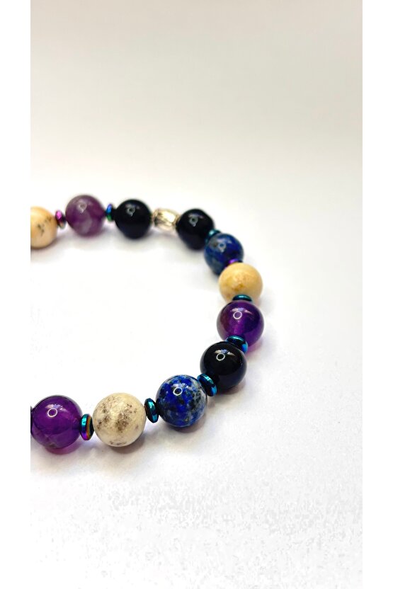 Oğlak burcu doğaltaş bileklik. Sertifikalı Orjinal doğaltaş