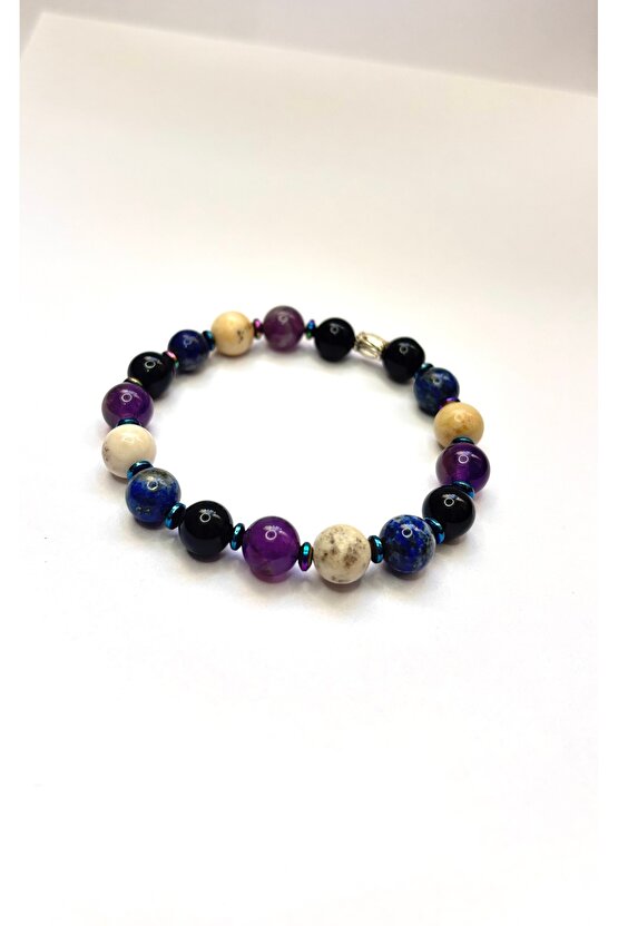 Oğlak burcu doğaltaş bileklik. Sertifikalı Orjinal doğaltaş