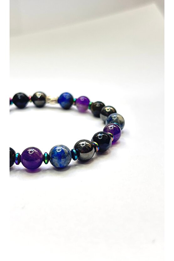 Yay burcu doğaltaş bileklik . Sertifikalı Orjinal doğaltaş