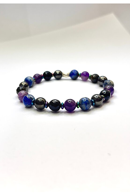 Yay burcu doğaltaş bileklik . Sertifikalı Orjinal doğaltaş