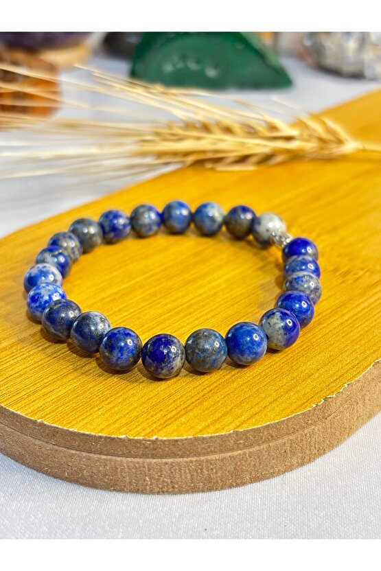 Lapis Lazuli Taşı Bileklik Sertifikalı