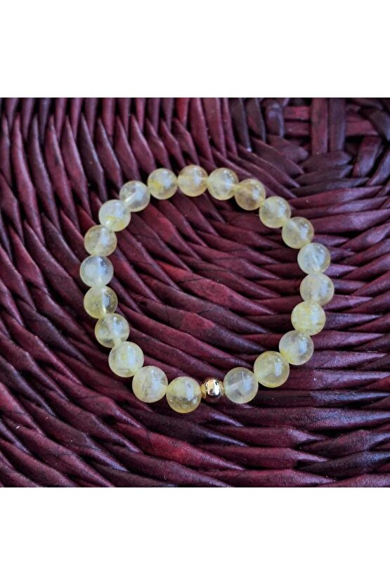 DOĞAL TAŞ (SİTRİN) BİLEKLİK