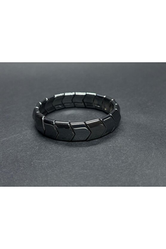 HEMATİT DOĞALTAŞ ERİL ENERJİ ZENGİNLİK BİLEKLİĞİ