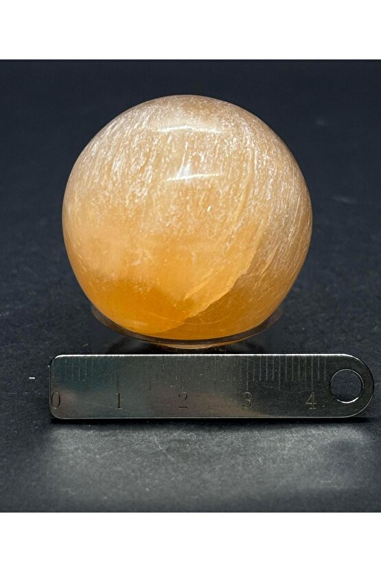 TURUNCU SELENİT KÜRE