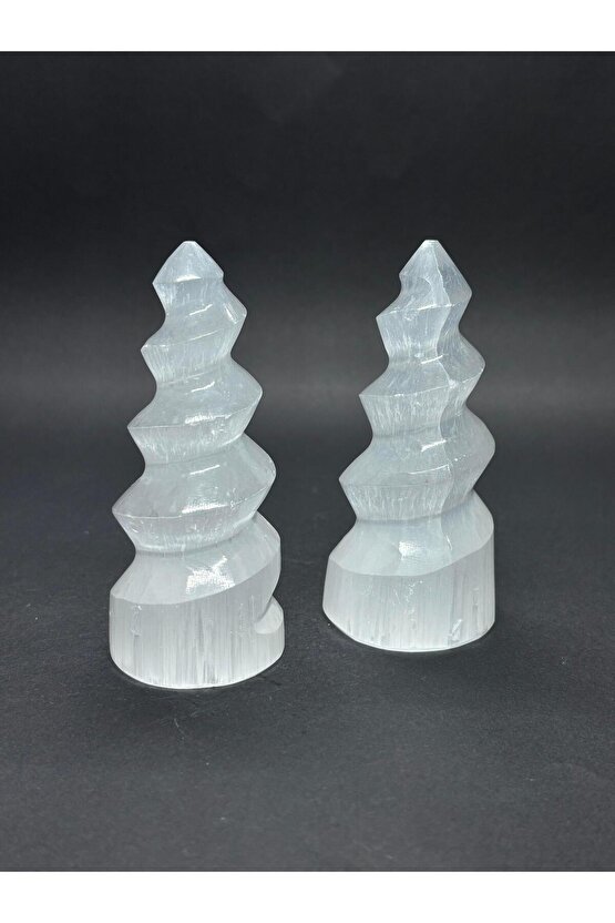 SELENİT BURGULU KULE 10CM