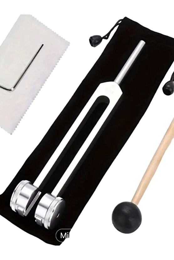 128hz Ses Frekans Tuning Çatal Tıbbi Ayar Çatal Çakra Çekiç Topu