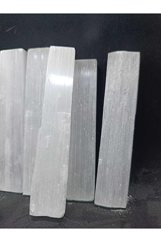 Selenit Çubuk 1 Adet Doğaltaş Kütle  80-90gr