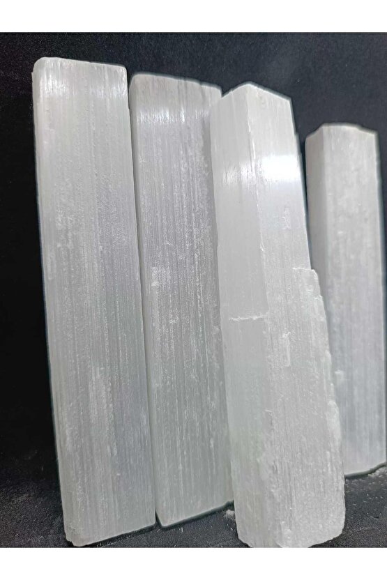 Selenit Çubuk 1 Adet Doğaltaş Kütle  80-90gr
