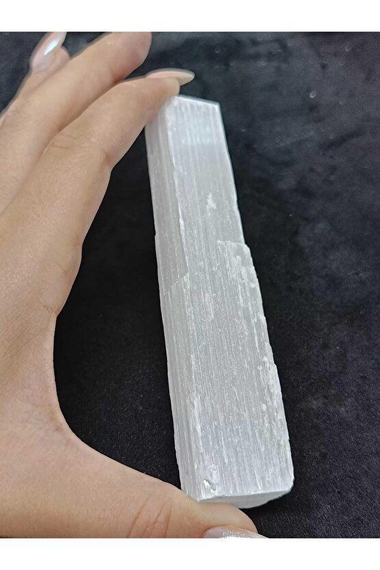 Selenit Çubuk 1 Adet Doğaltaş Kütle  80-90gr