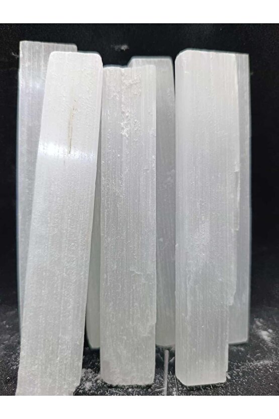 Selenit Çubuk 1 Adet Doğaltaş Kütle  60-70gr