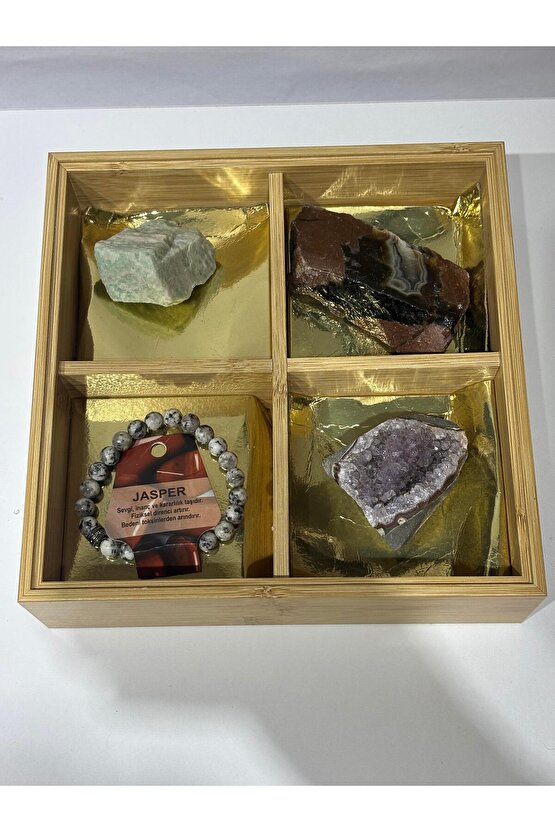 BAŞAK BURCU DOĞALTAŞLARI ÖZEL KUTULU