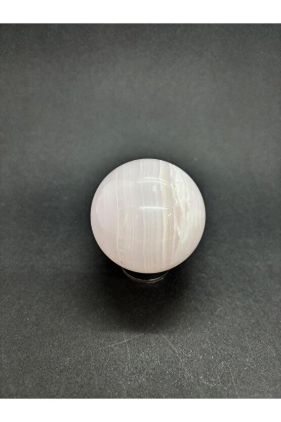 PEMBE KUVARS KÜRE DOĞALTAŞ