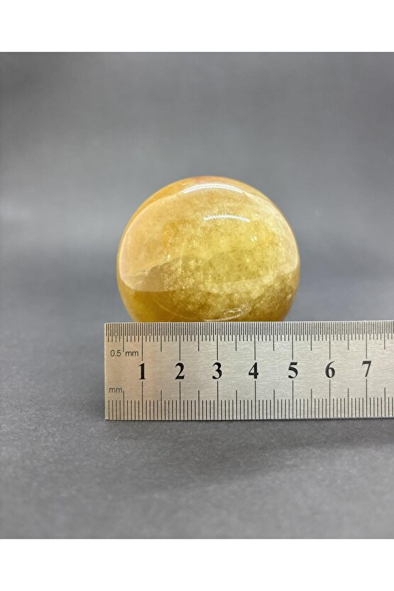 SARI FLORİT KÜRE DOĞALTAŞ