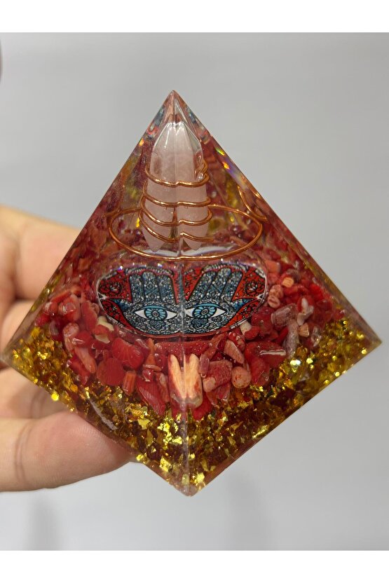 ÇİLEK KUVARS ENERJİ ORGONİTİ