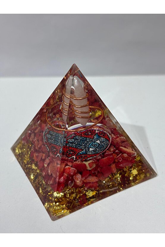 ÇİLEK KUVARS ENERJİ ORGONİTİ