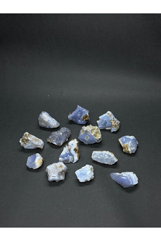 Mavi Kalsedon Duygusal Denge Ham Doğaltaş