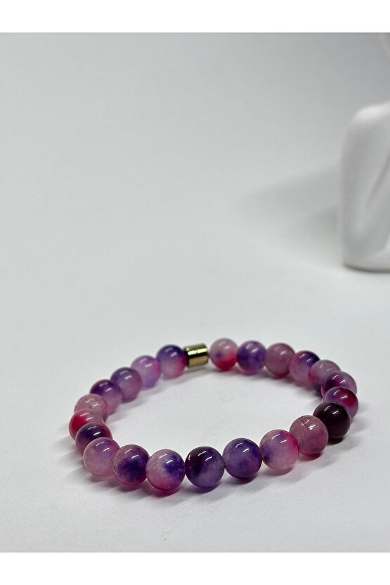 RAINBOW SELENİT AA+ KALİTE DOĞALTAŞ BİLEKLİK