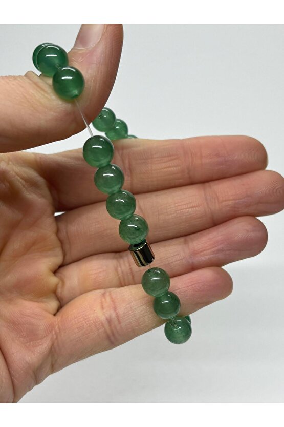 YEŞİL AKİK DOĞALTAŞ BİLEKLİK