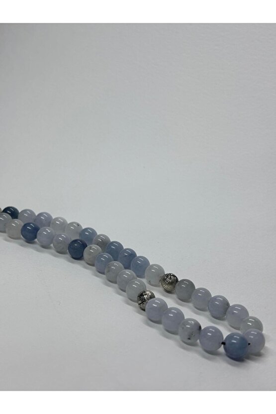 AKUAMARİN LENF SİSTEMİ DOĞALTAŞ TESBİH