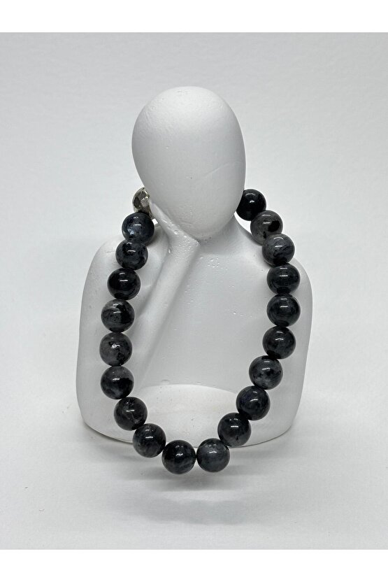SİLVER OBSİDYEN DOĞALTAŞ BİLEKLİK