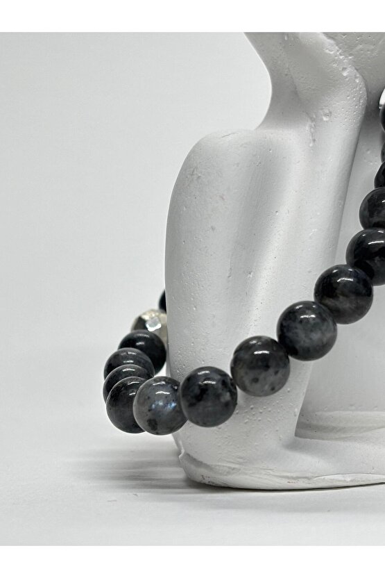 SİLVER OBSİDYEN DOĞALTAŞ BİLEKLİK