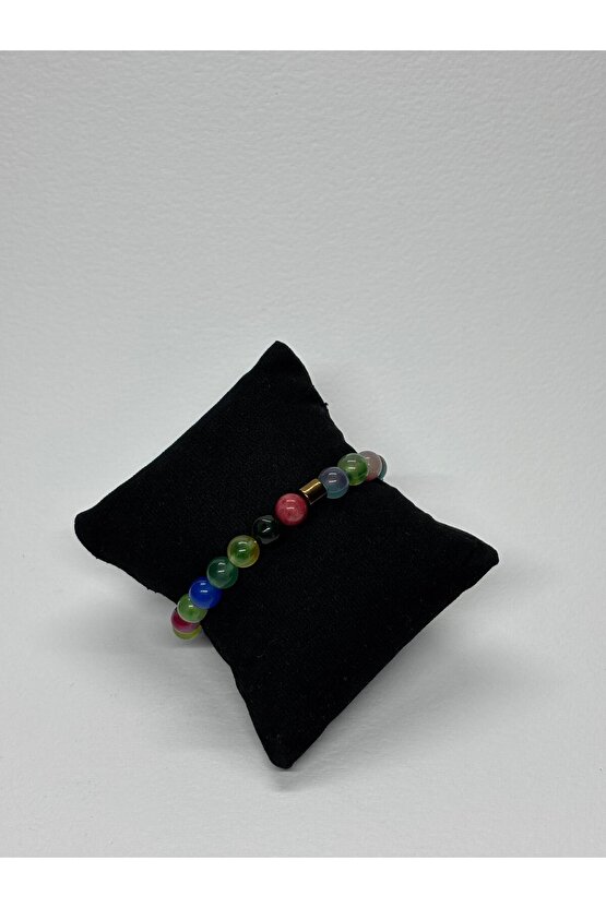 RAINBOW AKİK DOĞALTAŞ BİLEKLİK