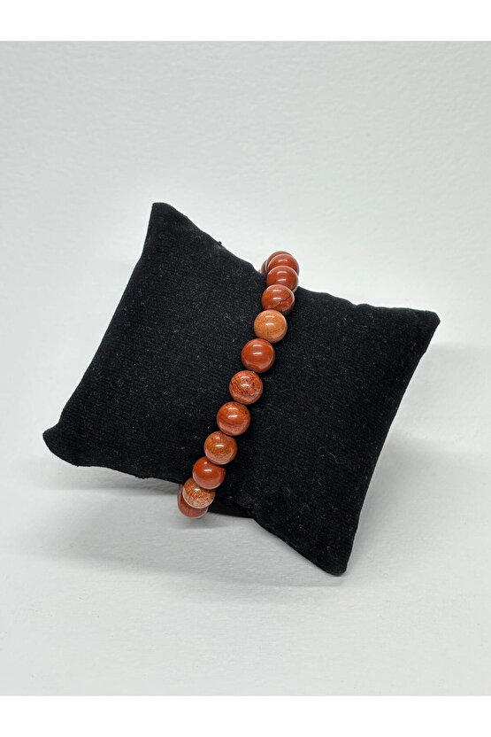 KIRMIZI JASPER DOĞALTAŞ BİLEKLİK