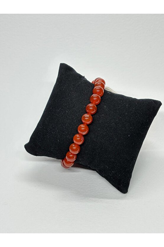 KIRMIZI AKİK DOĞALTAŞ BİLEKLİK