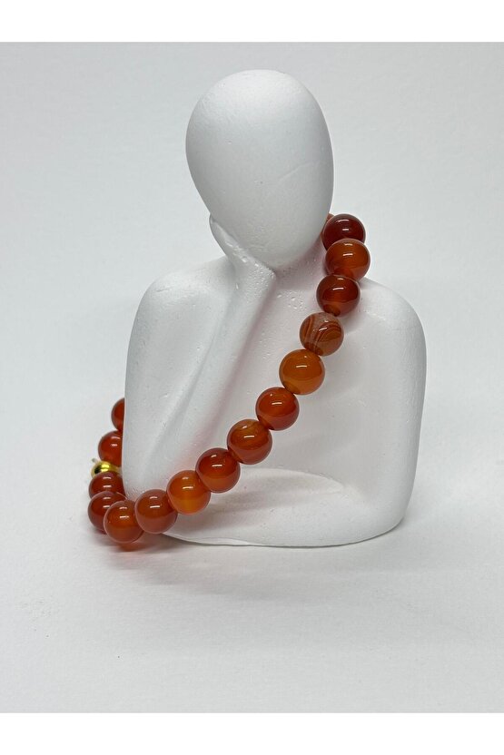 ATEŞ AKİK DOĞALTAŞ BİLEKLİK