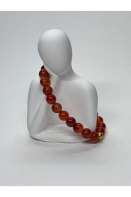 ATEŞ AKİK DOĞALTAŞ BİLEKLİK