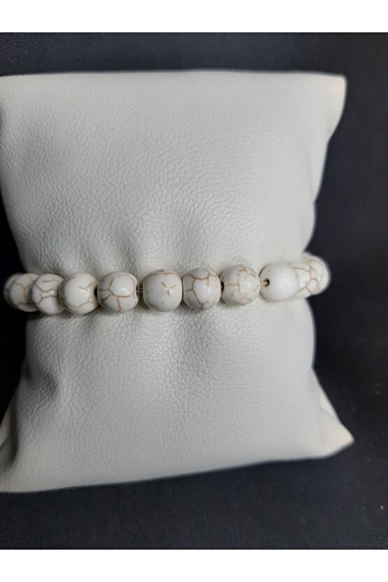 Doğal Taş Havlit Bileklik Unisex
