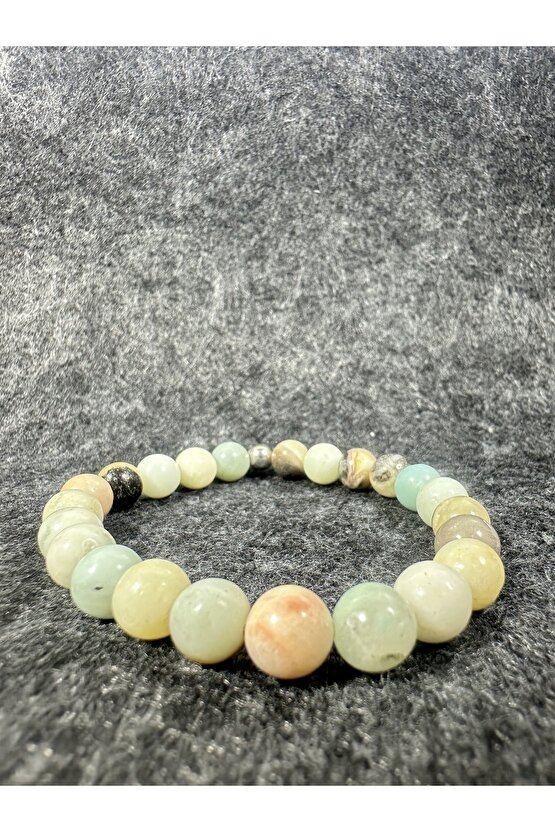 Amazonit doğal taş bileklik