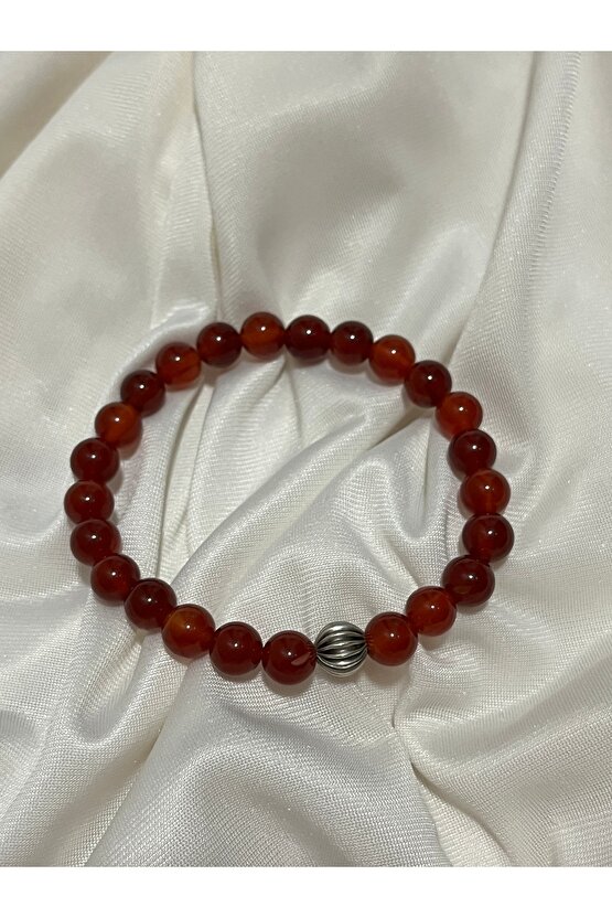 Kırmızı Akik Bileklik – Enerji ve Cesaret Taşı