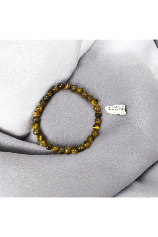 AuraStone Kaplangözü 6mm Doğaltaş Bileklik