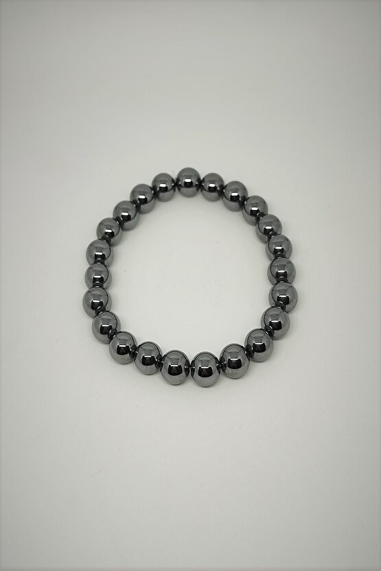 Sertifikalı 8 Mm Titreşim Terahertz Doğaltaş Bileklik