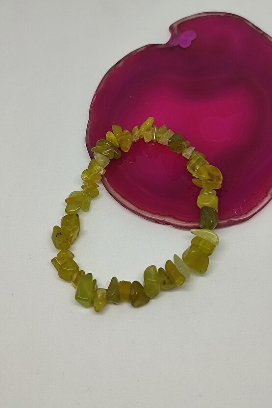 Sertifikalı Zebercet Kırıktaş Doğaltaş Bileklik