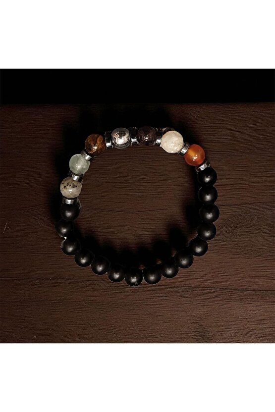 AuraStone İkizler Burcu Doğal Taş Burç Bileklik