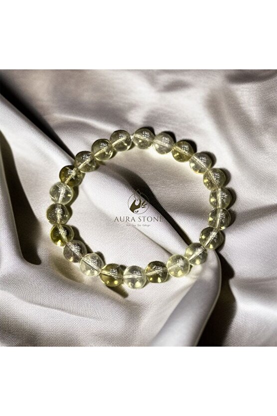 AuraStone Dumanlı Kuvars Doğal Taş 8mm Bileklik