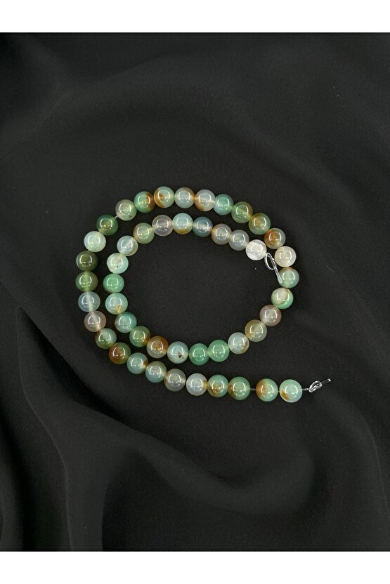 YEŞİL AKİK DÜZ KESİM DOĞALTAŞ 8 MM DİZİ